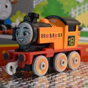 Nia 18 Orange Train Diecast Train Take and Play Push Along Thomas & Friends 2021
